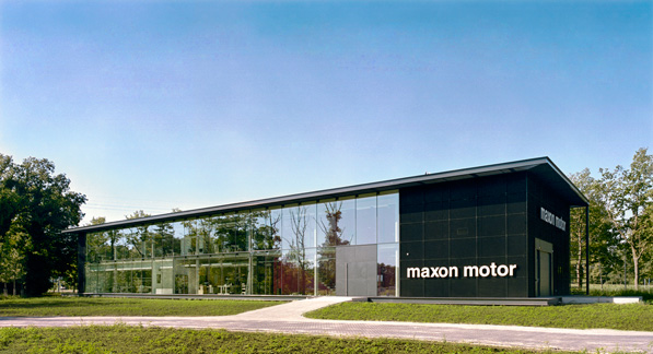 maxon motor voorgevel